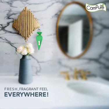 Mangalam CamPure-Camphor Cone (Jasmine) - Room, Car and Air Freshener & Mosquito Repellent